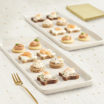 16 canapés traiteur de la mer