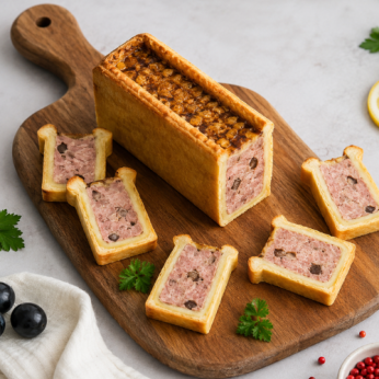 Mini pâté en croûte cocktail nature raisins