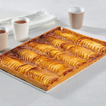 Tarte vergeoise aux pommes - 12 parts
