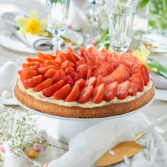 Tarte aux fraises - 6 parts