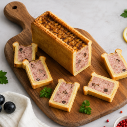 Mini pâté en croûte cocktail nature raisins