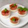 4 verrines pasteurisées noix de Saint-Jacques et tartare de tomates basilic  (Image n°1)