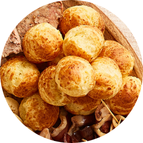 Gougères à l'emmental (95g)