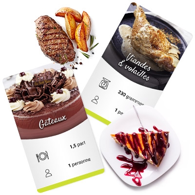 Quelles quantit&eacute;s pour un repas assis ?