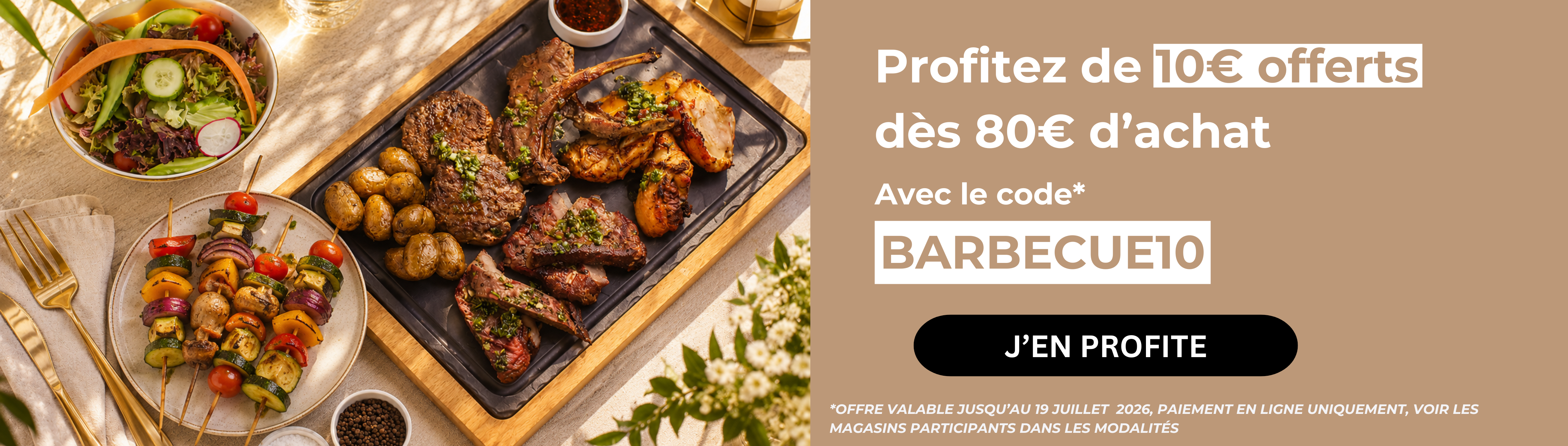 Code promo Barbecue10