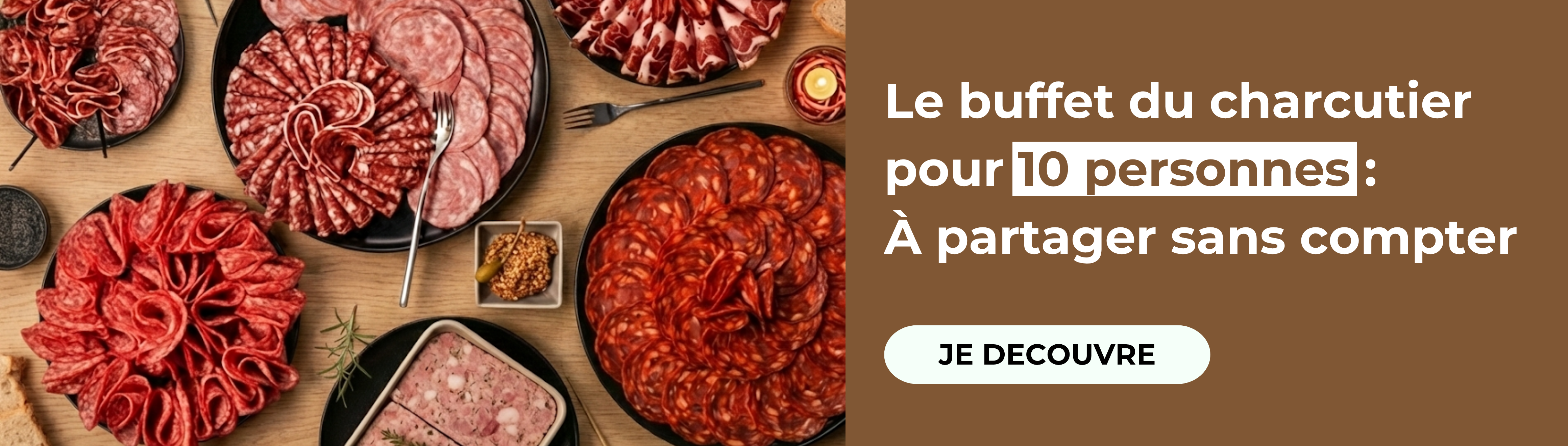 Le buffet du charcutier pour 10 personnes : à partager sans compter – Je découvre.