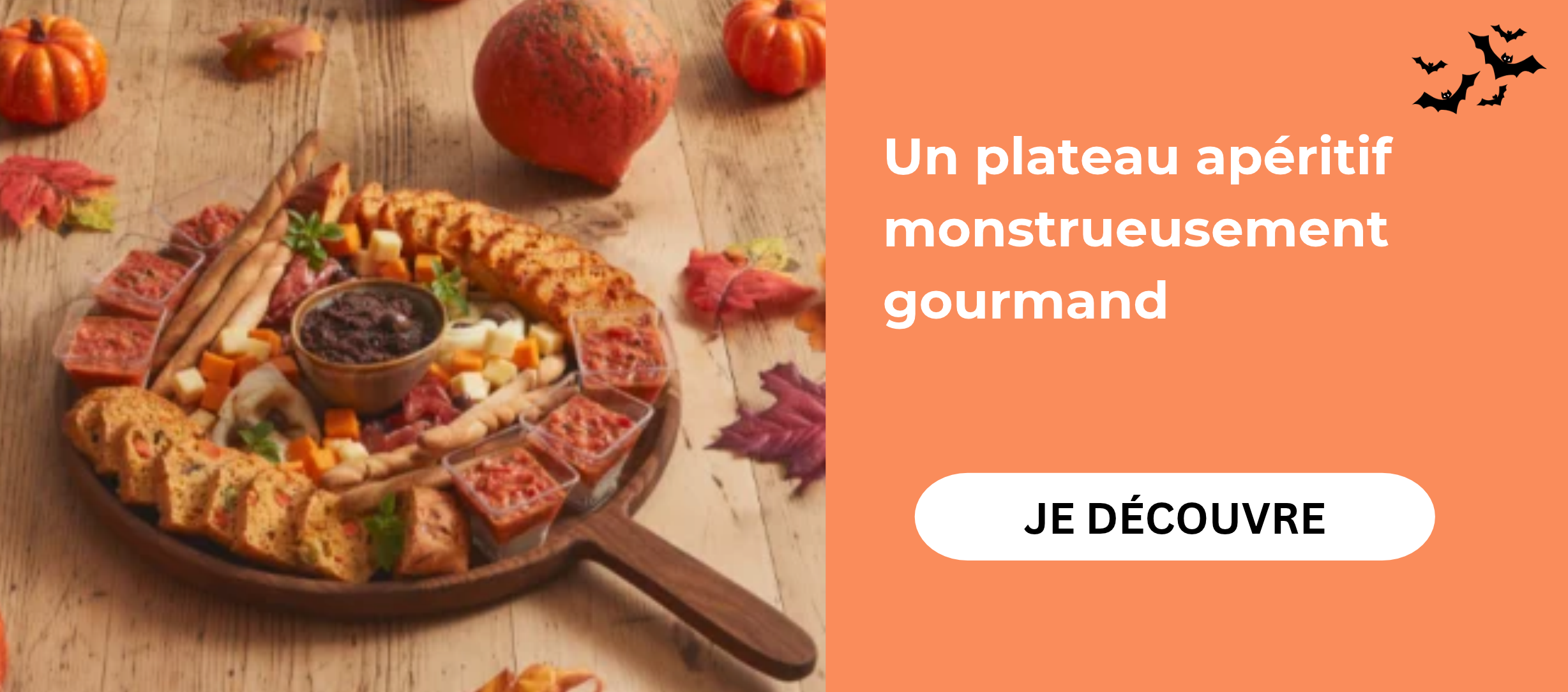 Plateau apéritif spécial Halloween